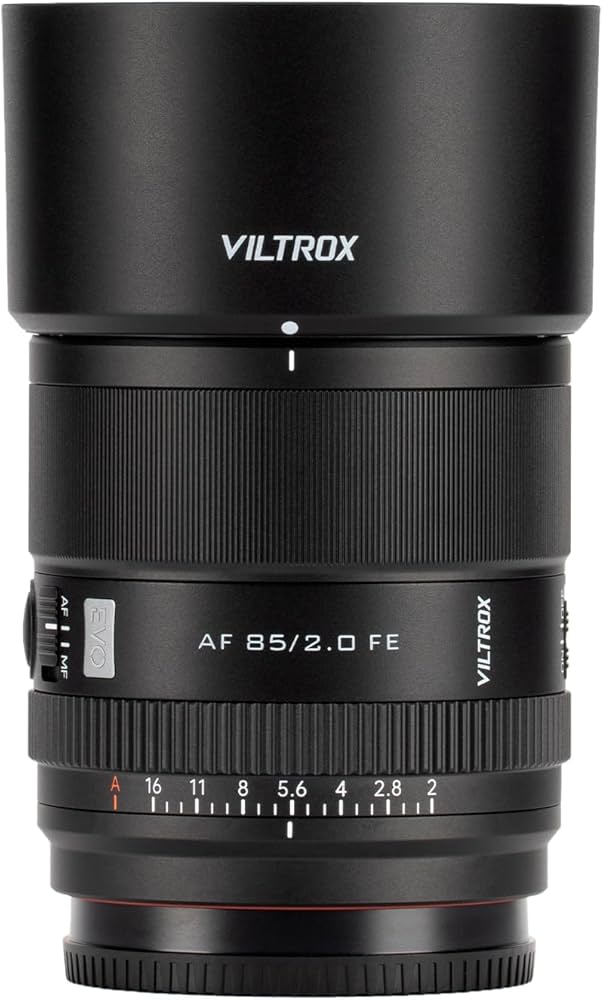 Amazon.com : VILTROX 85mm F2 EVO FE Lens, AF 85mm f/2 FE for Sony