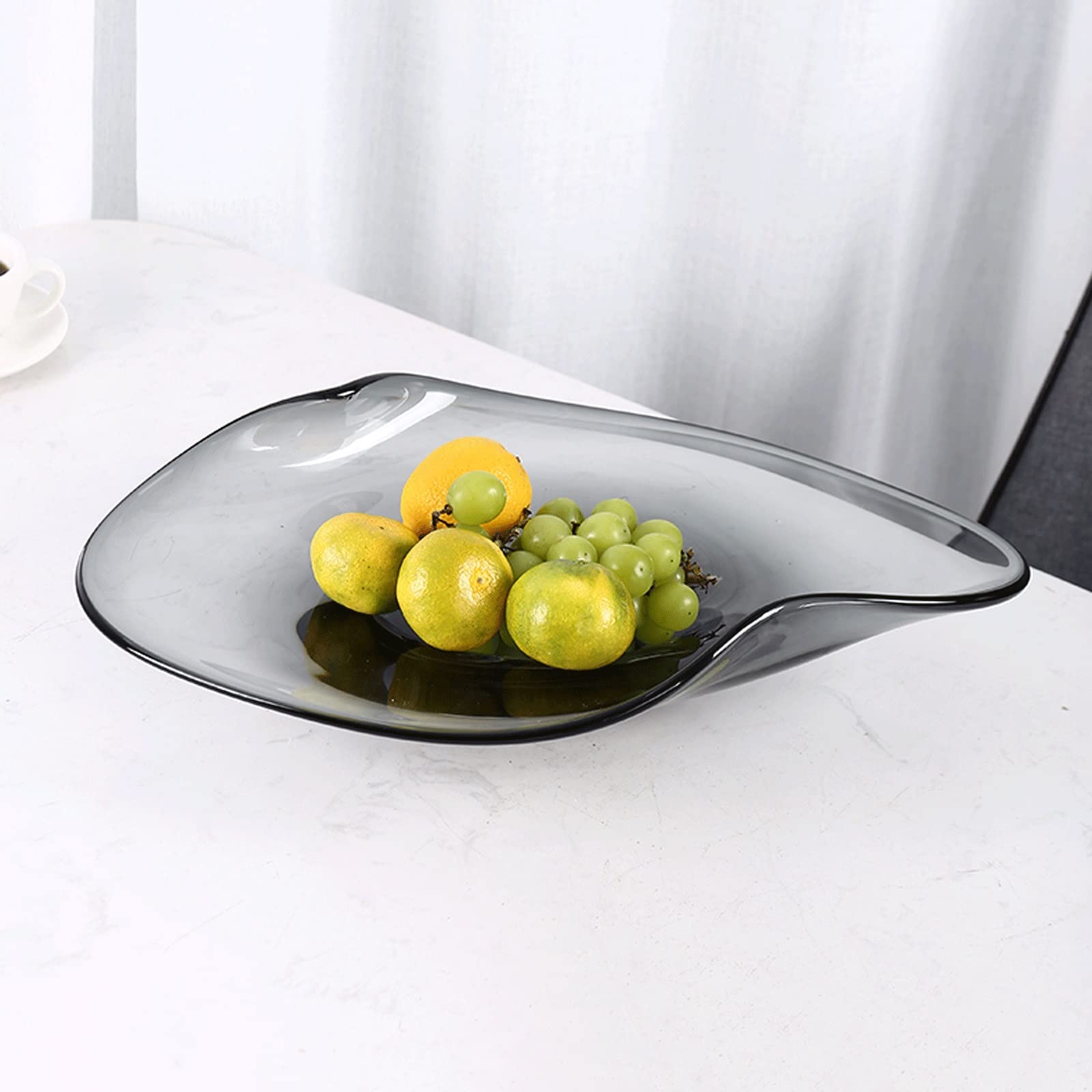 Foodservice Vassoio Vassoio di vetro Vassoio for servving Vassoio decorativo for tavolino Tavolino Resistente alimento e bevande Server vassoio controsoffitto Cassettiera da cucina Dresser Party Servi