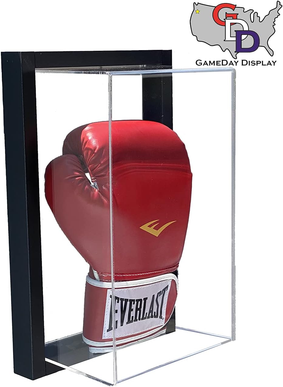 UV PROTECTANT/WALL MOUNT OnDisplay DELUXE 5mm ACRYLIC BOXING GLOVE