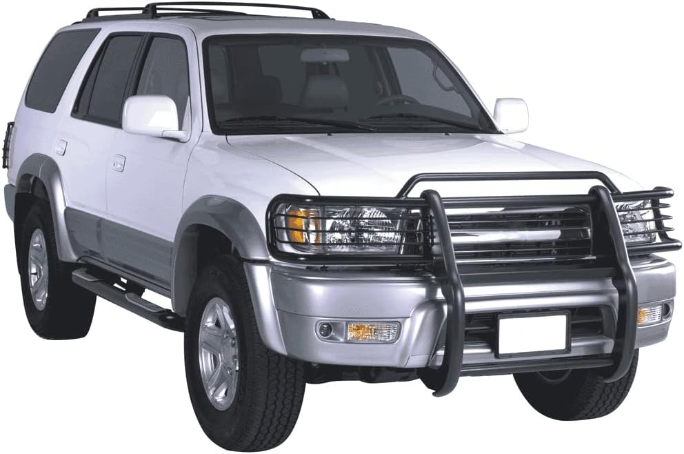 Black Horse Grille brush Bumper Guard Modular Black Compatible with 1999-2002 Toyota 4Runner-17TN23MA