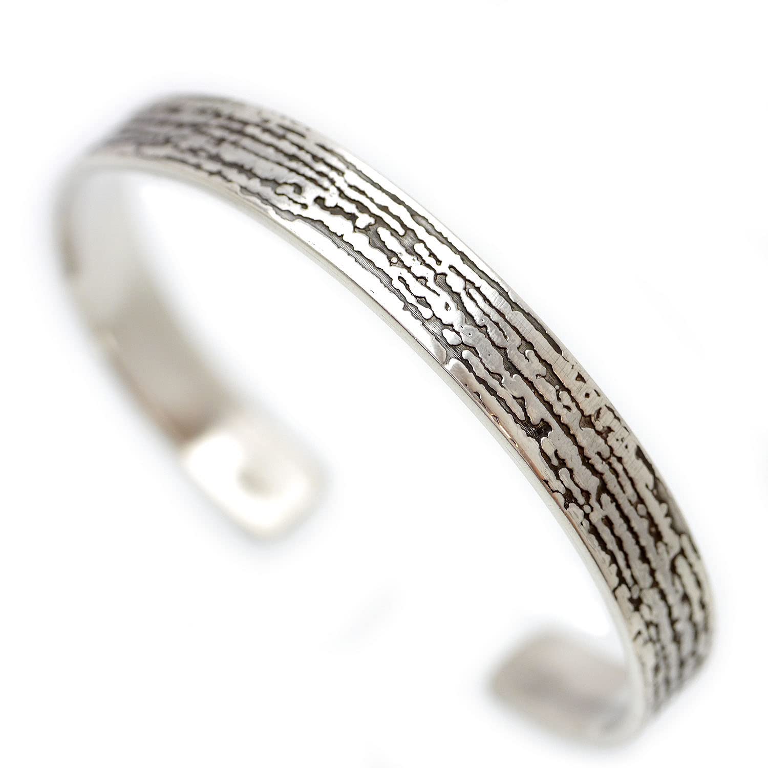 Amazon | [シルバーワン] シルバー925 エスニック バングル メンズ ge