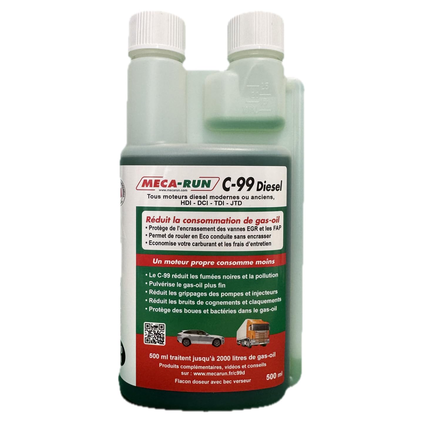 MECA-RUN C99 500ml Additif Diesel