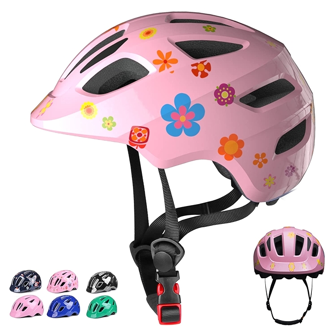 GLAF儿童自行车头盔 可调节透气安全保护帽