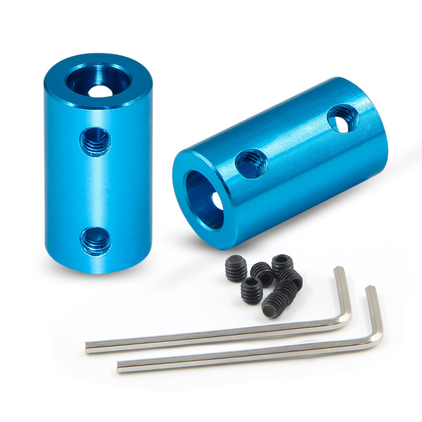 Accouplement Rigide 8mm-8mm Pour Arbre Moteur - Aluminium L25mm - Pour CNC, Imprimantes 3D, Robots