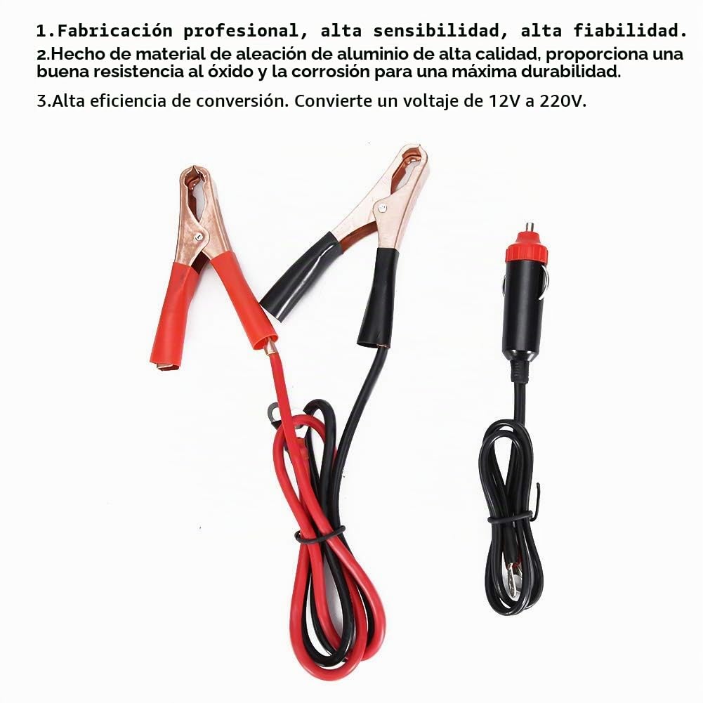 Power Inverter Convertidor 4000W Universal inversor De Energía 12V a 220V del inversor de la energía Solar Power Inverter del Coche de 12V 24V Convertidor del Coche