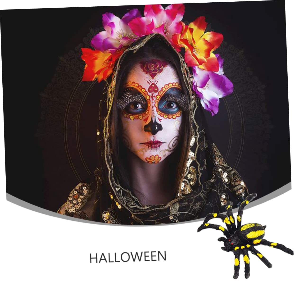 ibasenice 90pezzi Spiders Artificiali Per Halloween Giocattoli Spaventosi Realistici Per Feste e Scherzi Decorazioni Per Party e Eventi Di Paura