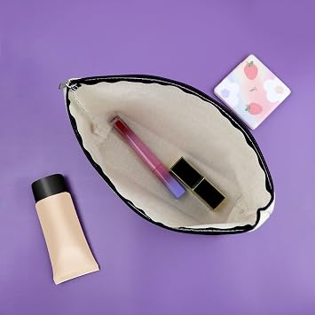 Sazuwu Traveler's Gifts for Women Makeup Bag for International Travelers Cosmetic Bag Gifts for Travel Buddies Beach Girls Vacation Trip Present