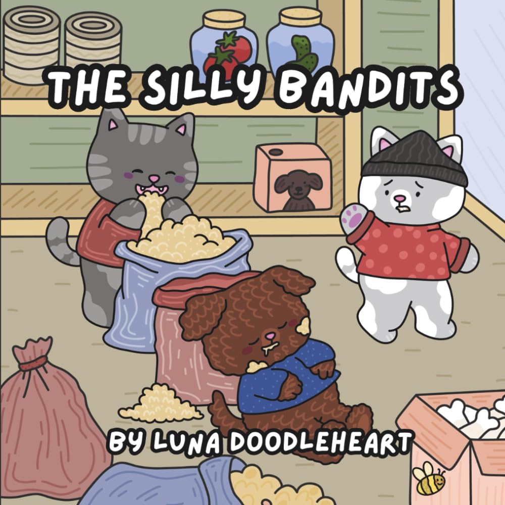 The Silly Bandits | Snuggle Doodlers Series | Coloring Books For All Ages (Snuggle Doodlers Cozy Vibes)