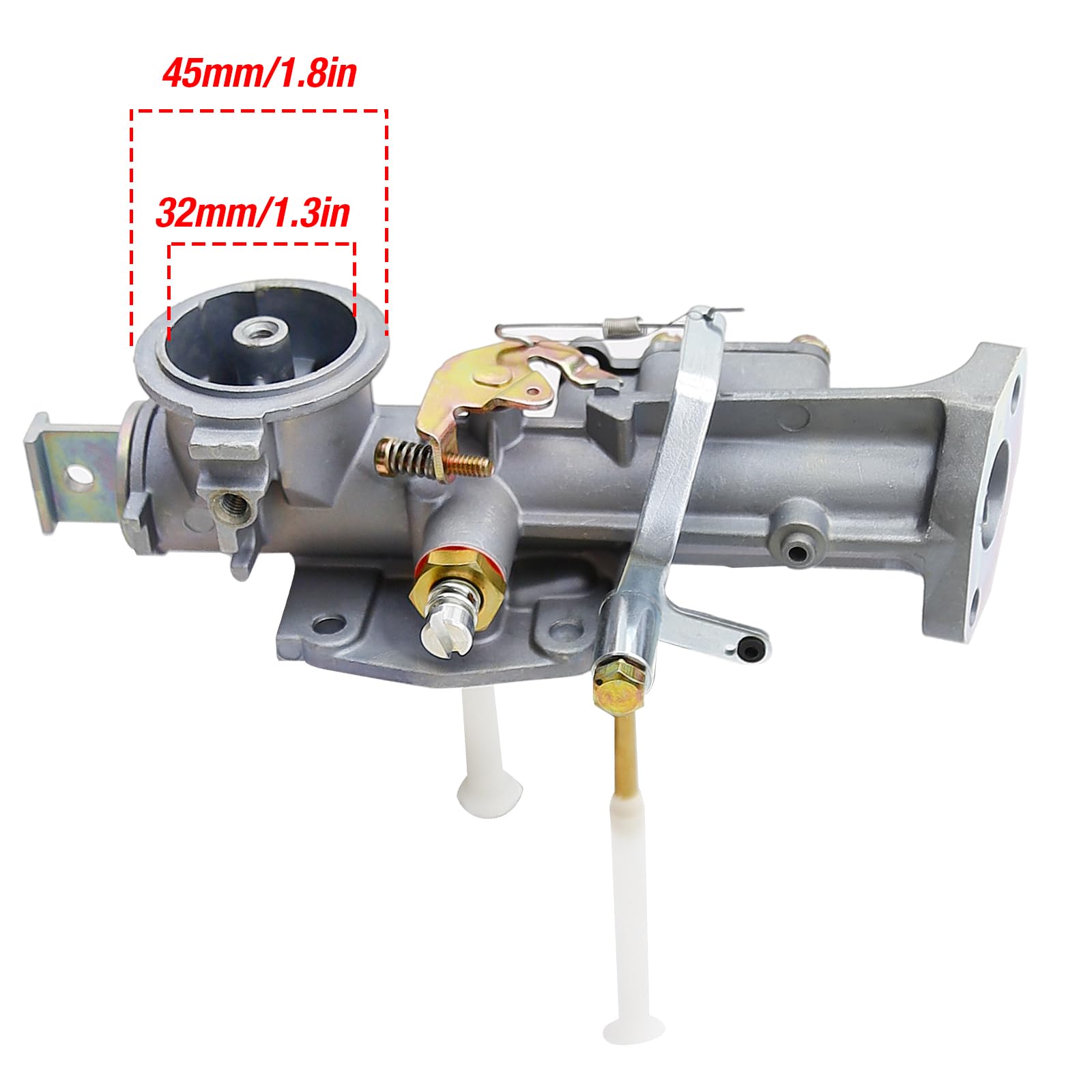 SYOWADA 299437 - Carburador de repuesto para motor pequeño B&S 135200 130200 100200 de 4 ciclos, kit de carburador 297599 de repuesto para Bs 130201 130202 130203 130205 130206 130206 07 13 0231