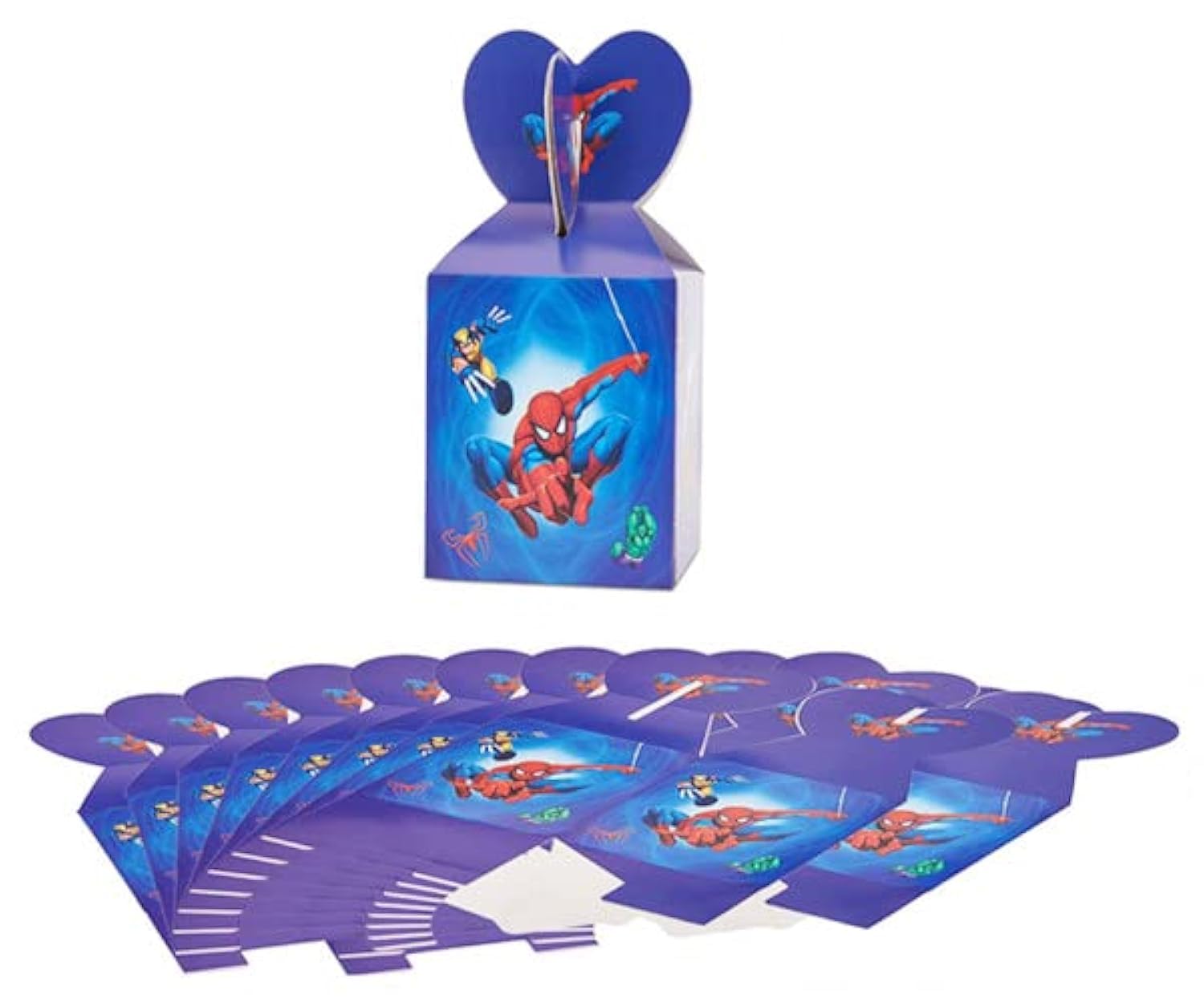 WERNNSAI Lot De 12 Boîtes Cadeaux Thème Jeu Vidéo - Petites Boîtes à Bonbons Pour Anniversaire Garçons