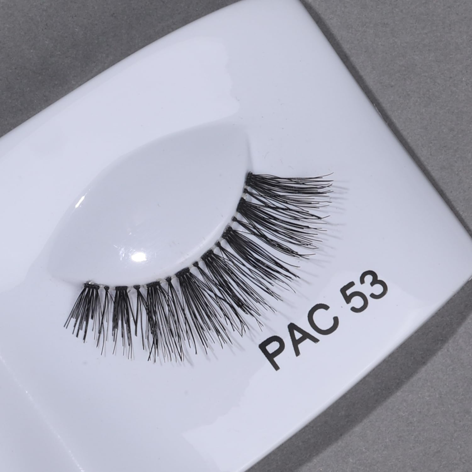 PAC Tapered Eye Lashes for Women (53) | Eye Makeup | Cotton Fake Lashes | No Chemicals or Dyes | Long, Reusable, 3D Natural False Eyelashes Extension (Pack of 1) - Image 2 thumbnail