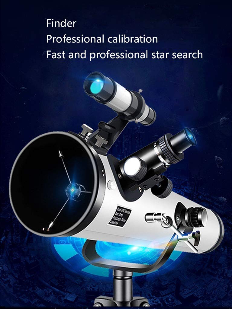 Profesjonalne obserwacje gwiazd o dużym powiększeniu o wysokiej rozdzielczości ze statywem Odblaskowy teleskop astronomiczny o wysokiej rozdzielczości dla dorosłych dla początkujących