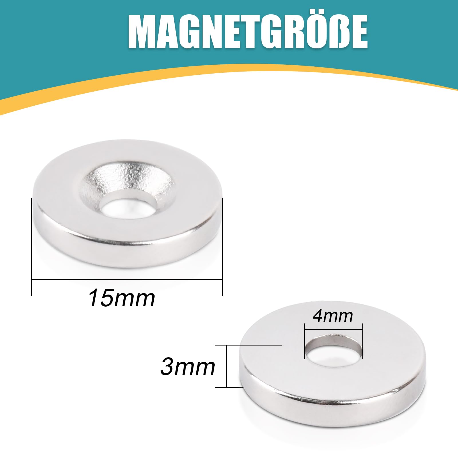 Magneti Permanenti Sinterizzati Magnete Ceramico Potente Dell'arco Della Ferrite Su Misura - Foto 4