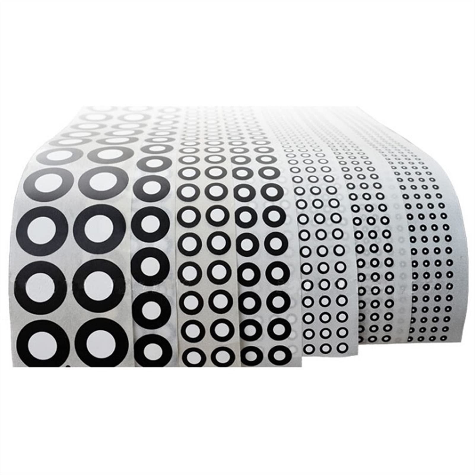 Präzises Scannen von Punkten 10000 PCs 3D -Scanner -Markierungspunkte, 8 mm 16 mm und 10 mm 20mm Referenzpunkt for 3D -Scanning Für 3D-Scannen und 3D-Drucken (Color : B, Size : Inside Outside 6mm/12