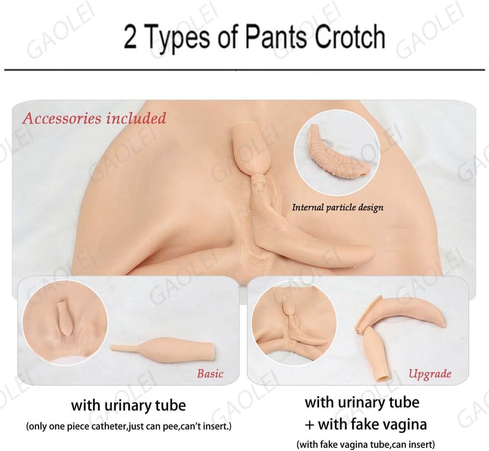 Silicone Panties Hiding Gaff Brief Drag Queen Men's Underwear Butt Lifter Padded Panty for Cosplay