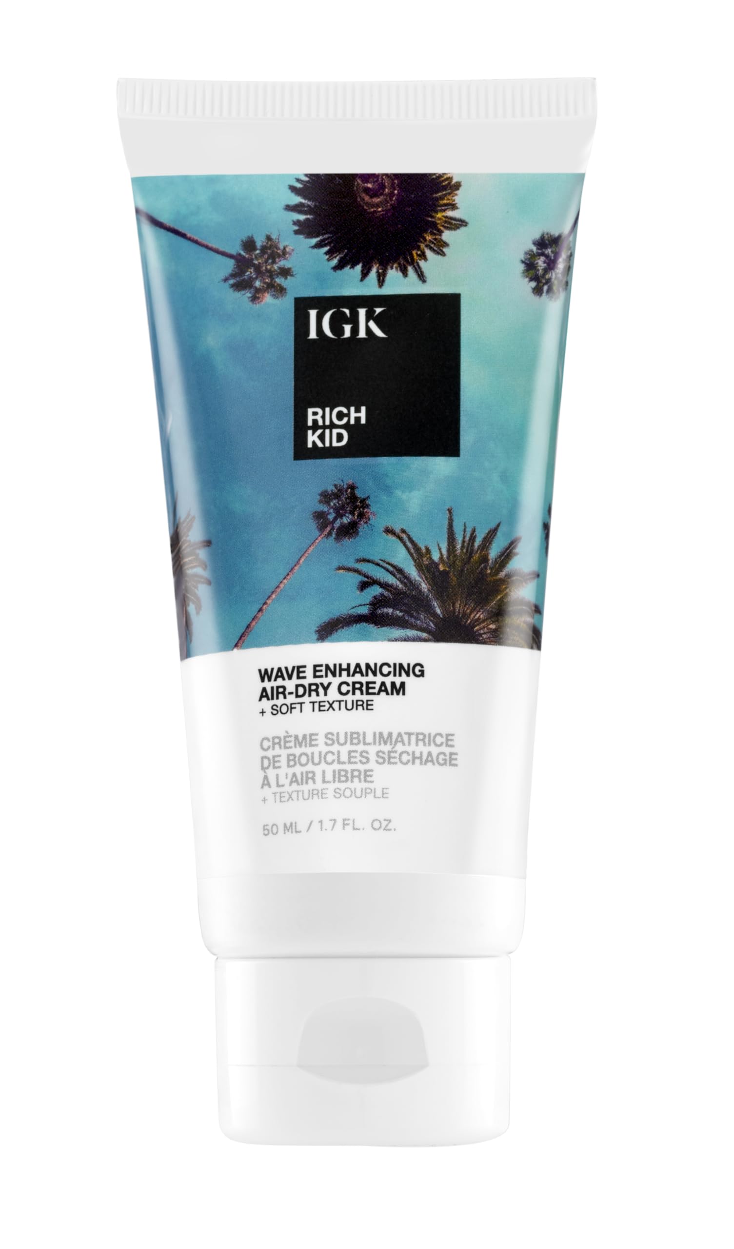 IGK RICH KID Coconut Oil Air-Dry Styler Travel
