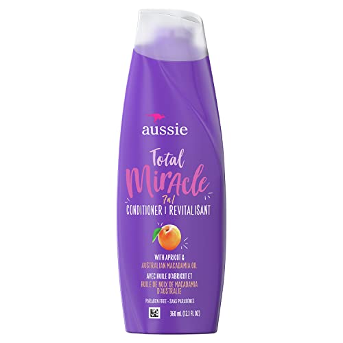 Paraben-Free Total Miracle Conditioner w/ Apricot For Hair Damage, 12.1 fl oz