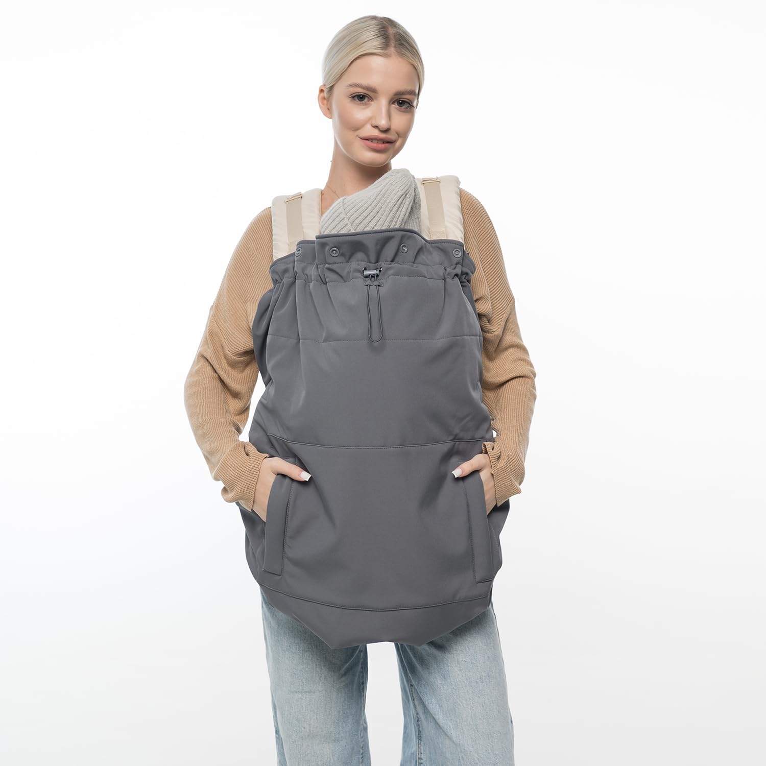 All-Season Babywearing Cover - (Grey)