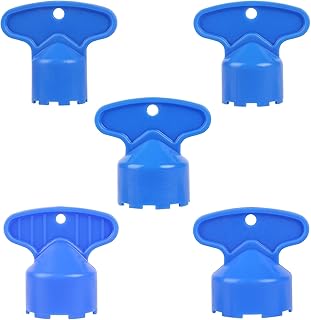 5 PCS Faucet Aerator Key Removal Wrench Tool Replacement Cache Aerators Removal Tool with 5 Sizes M16.5, M18.5, M21.5, M22.5, M24, Faucet Aerator Removal Tool for Bathroom Kitchen Sink