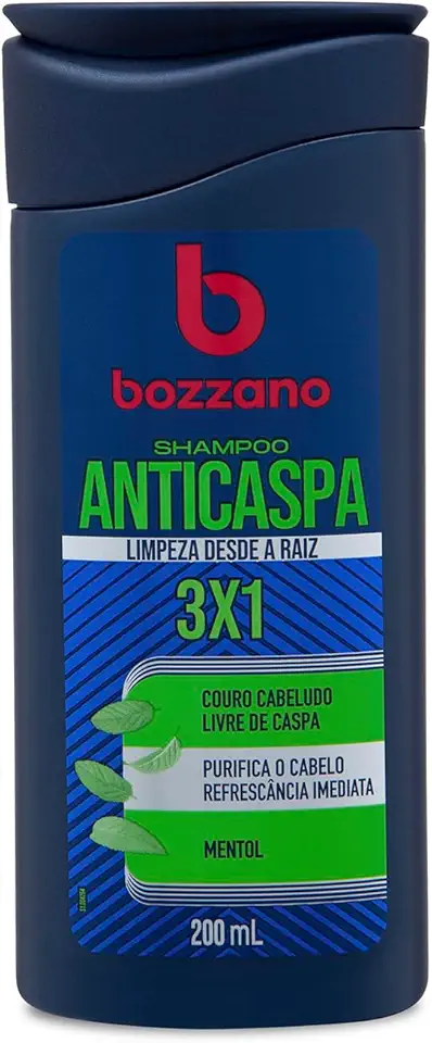 Bozzano Shampoo Anticaspa 3x1 200ml