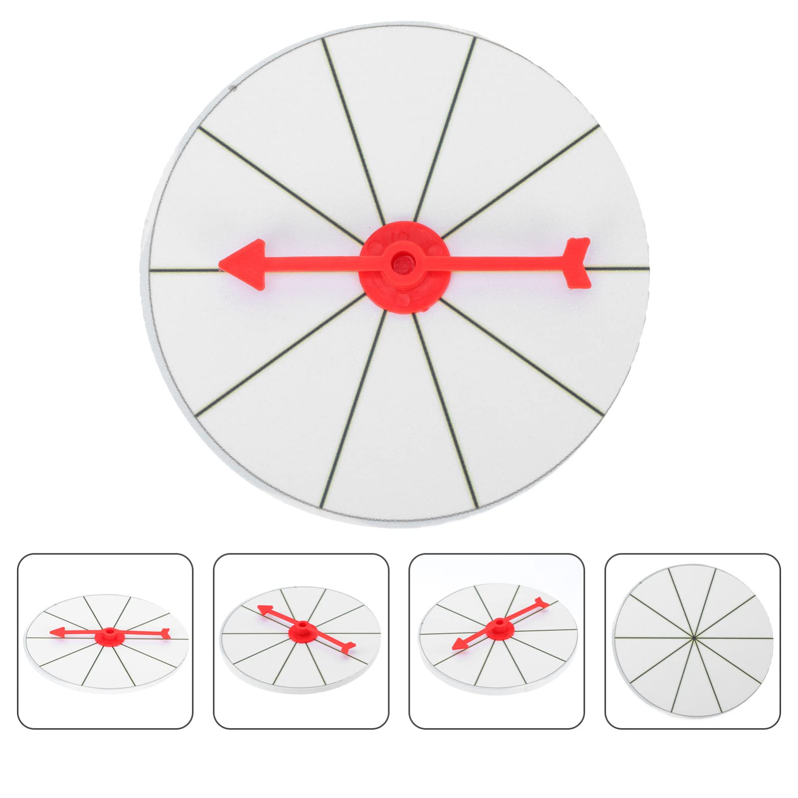 Amazon.com: Wall Prize Wheels 10 Slots White Dry Easy Spinners Wheel  Fortune Spinning Game Prop Win The Fortune Game for Birthday New Year  Carnival Parties : 1: Toys & Games
