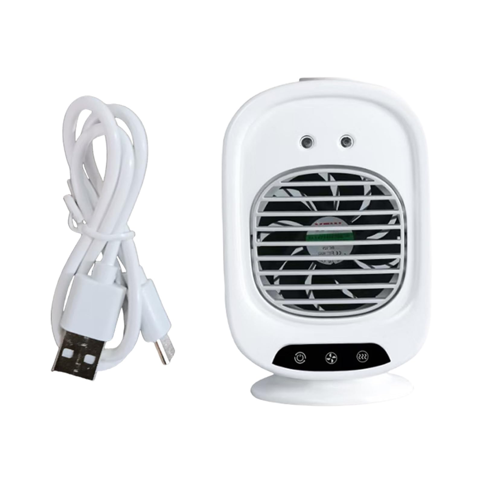 Uqezagpa Deluxe Edition Misting Fan Student Dorm Fan Usb Rechargeable Cooling Use Table Suitable For Indoor And Outdoor Use Portable Misting