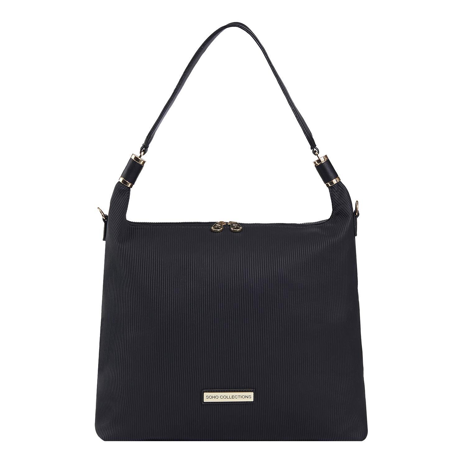 SoHo Harrisburg Vegan Leather Diaper Purse 4Pc Tote Set