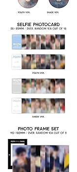 ZEROBASEONE YOUTH in the SHADE 1st Mini Album YOUTH Version