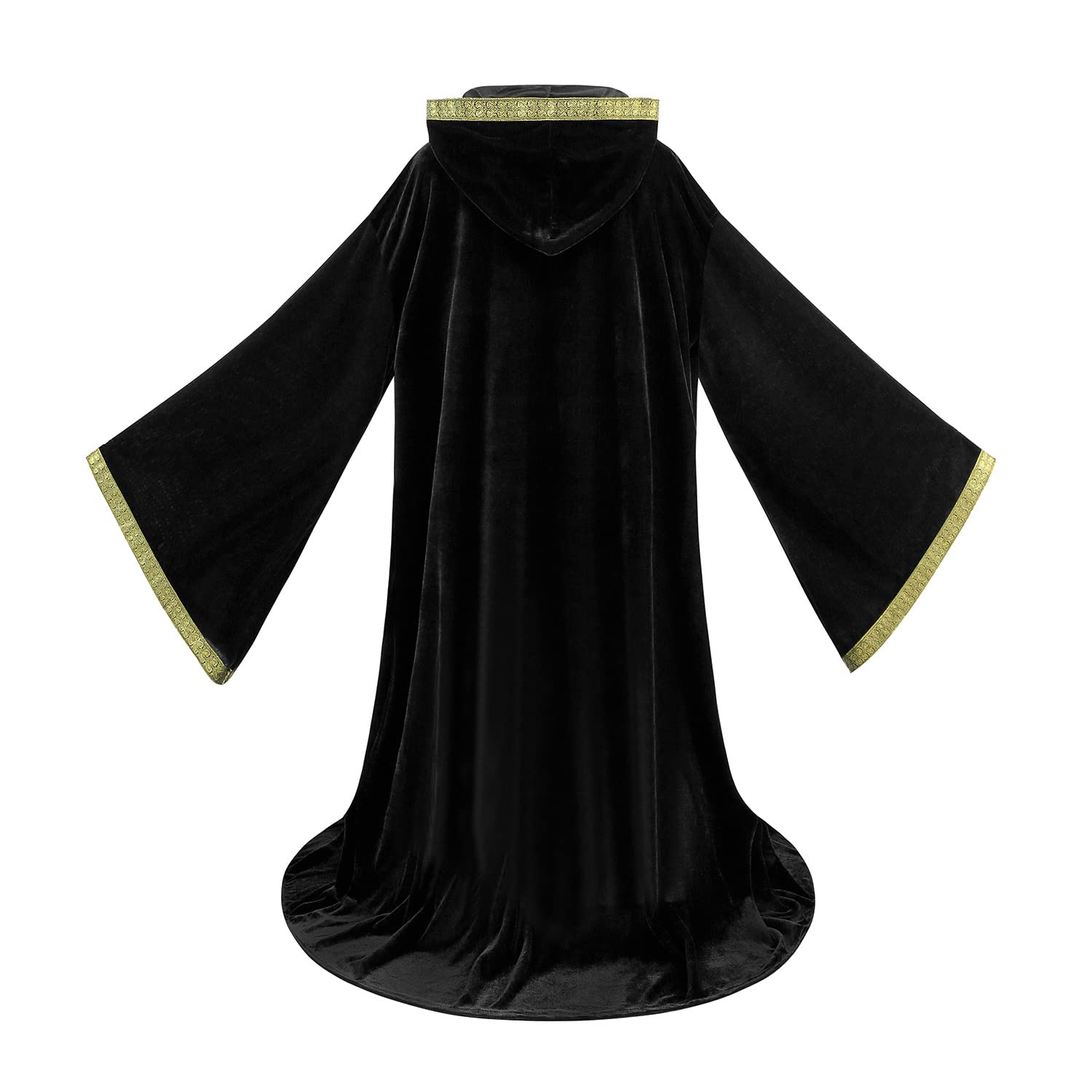 HAPNBCELE Wizard Robe Cloak with Hood Men Women - Image 4