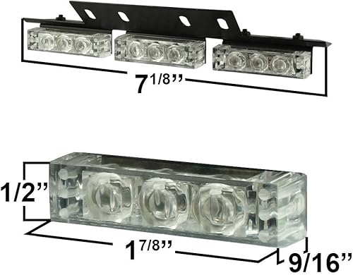 Miniatura 2 de 6 cables de extensión para 18 luces LED estroboscópicas Sinlge (3 en 1) y 54 LED estroboscópicas (9 en 1) para camión, barco, coche, luces