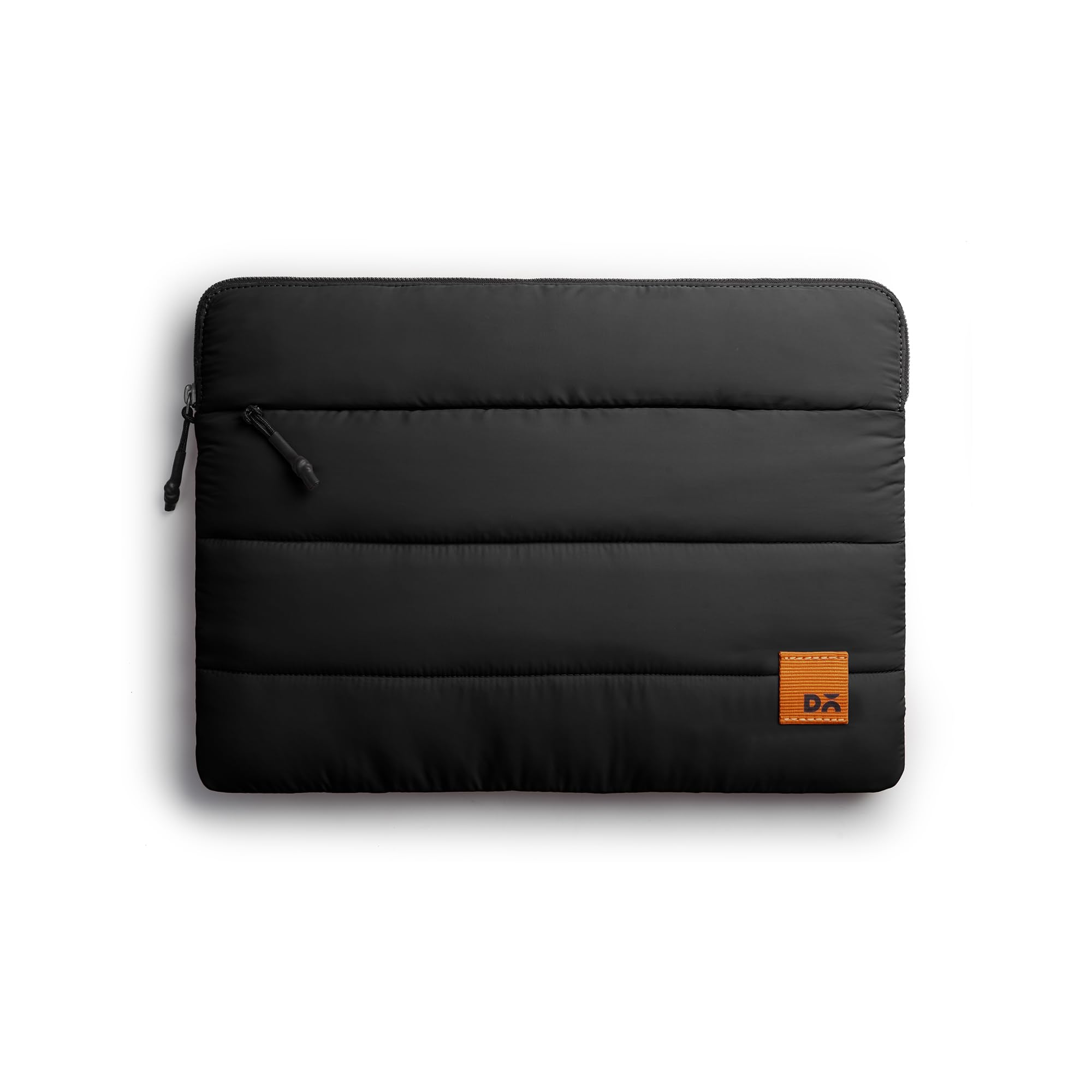DailyObjects Medium Stria Portable Laptop Sleeve | Durable Polyester |Compatible with Laptop/MacBook Air/Pro Upto 14 Inch |Lightweight Water Resistant Fabric |Padded Compartment with Zip Closure discount deal