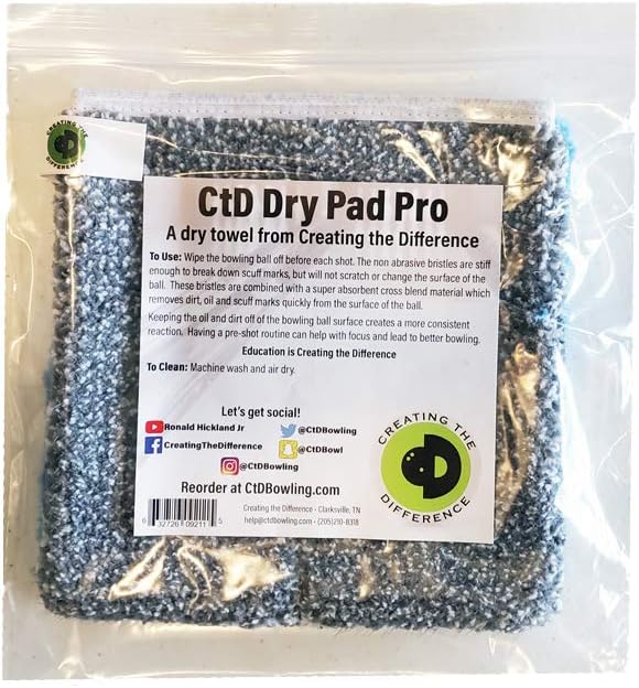 Creating the Difference Dry Pad Pro | Bowling Towel