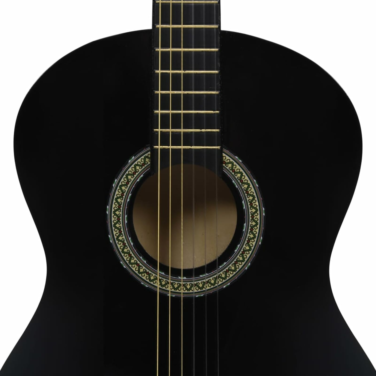 ShGaxin Chitarra Classica per Principianti Nera 4/4 39" in Tiglio,Arte e Svago,Hobby e Arti Creative,Strumenti Musicali,Strumenti a Corda,Chitarre-70110