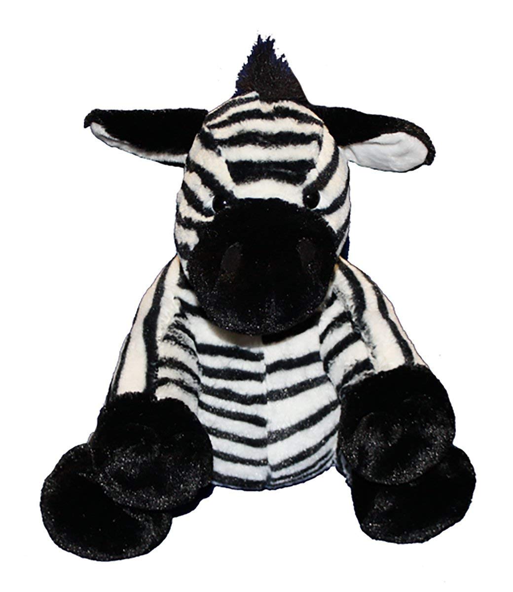 Cuddly Soft 8 inch Stuffed Zebra.We Stuff 'em.You Love 'em!