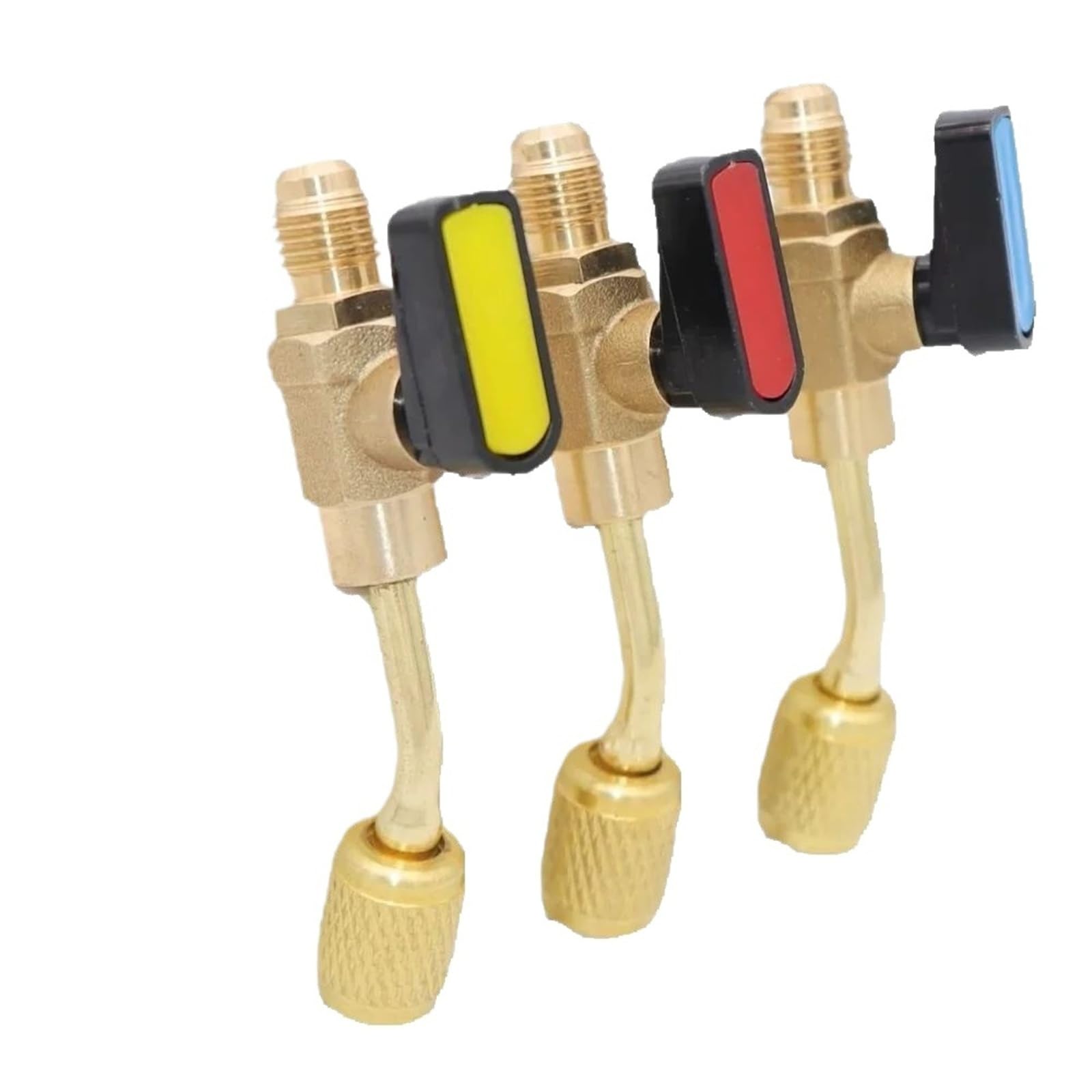 Adaptateur vanne à boisseau sphérique laiton R22 raccord mâle femelle pour clim