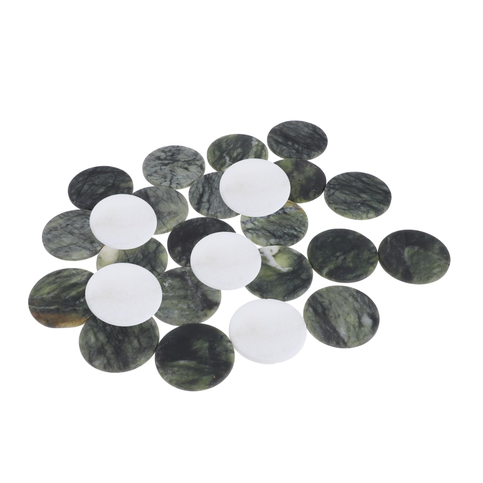 Pierres de rivière plates pour jeux de piscine et plage en famille