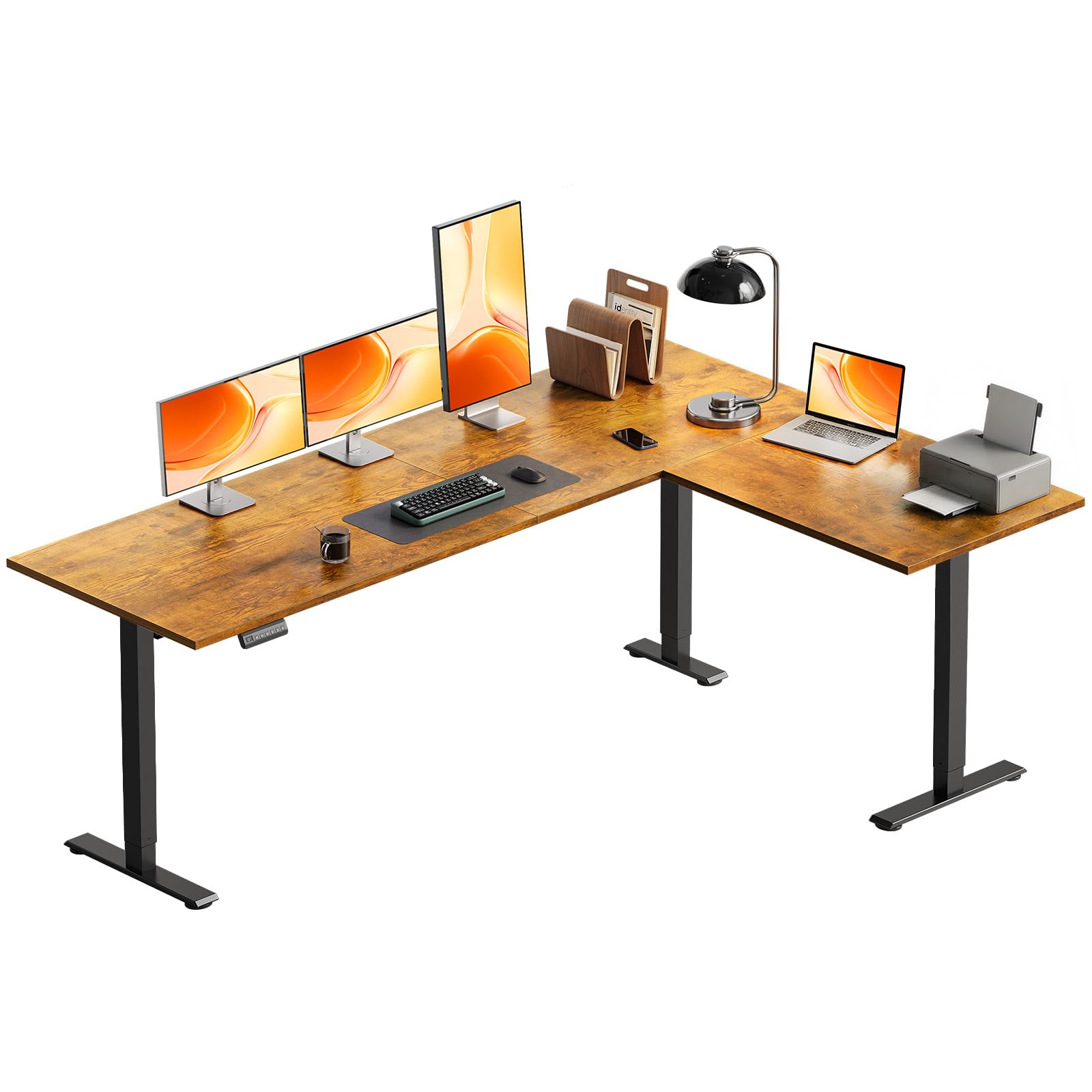 OffiGo 71 Inch L Shaped Standing Desk