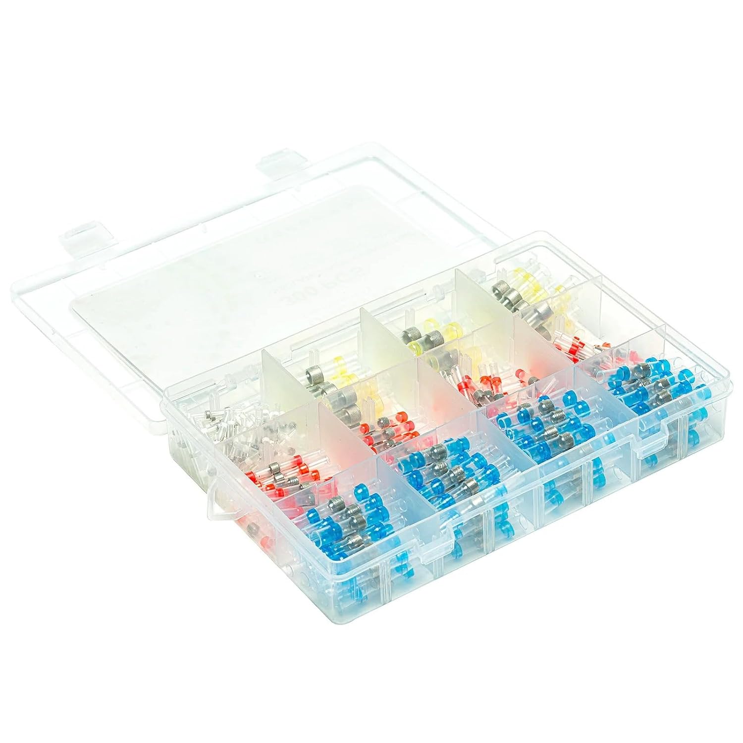 300Pcs Waterproof Solder Sleeve Tube Electrical Wire Insulated Butt Connectors Mixed Heat Shrink Terminals Kit VUQLDHAYZ