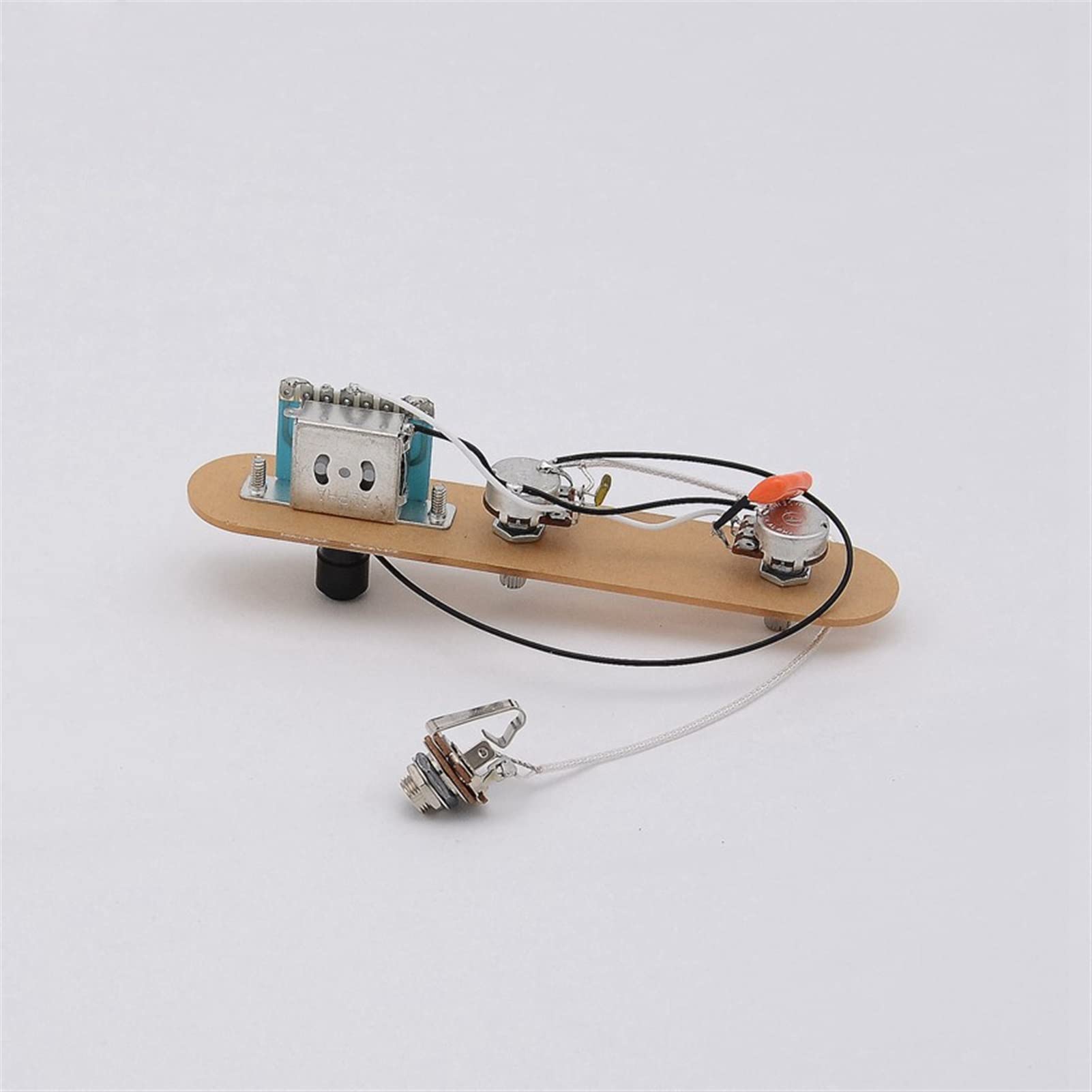 Harnais De Câblage De Guitare Électrique (pots 2x250K + Convertisseur 3 Voies + Sortie) Avec Plaques De Contrôle Pour TL faisceaux câbles guitare
