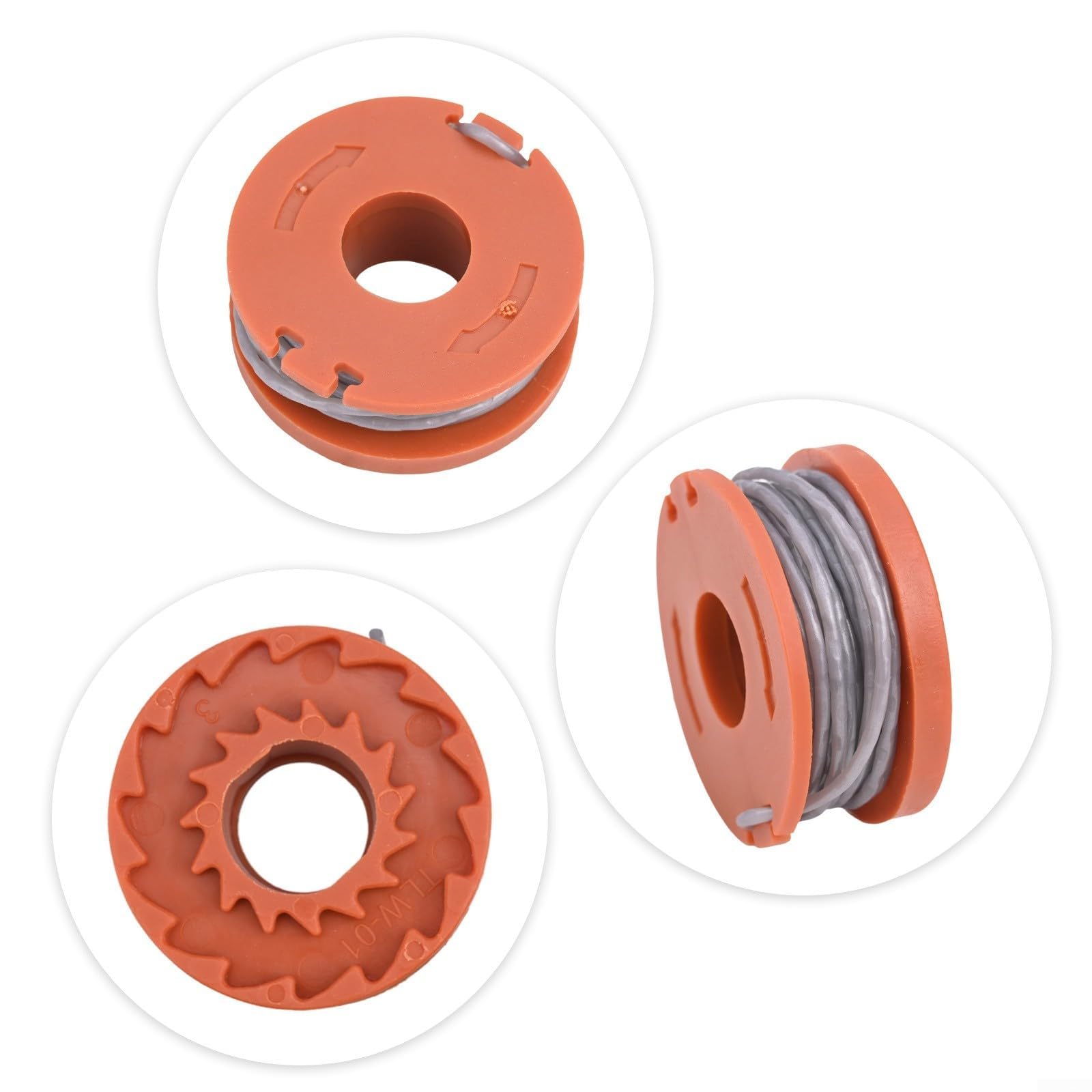 Cordon pour Coupe-Herbe, Bobines de Fil de Rechange for XCEED EX36CGT ABS, Lot de 3