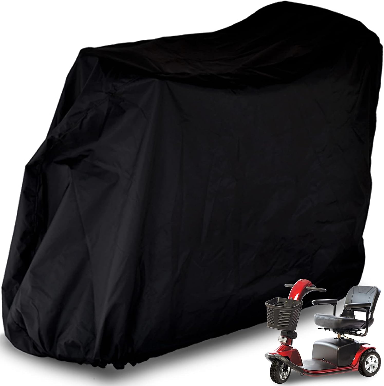 Heavy Duty Waterproof Mobility Scooter Storage Cover – 420D Oxford Fabric