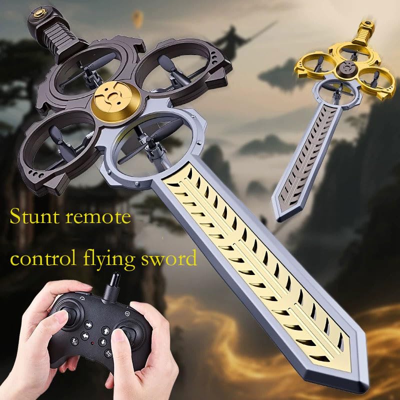Remote Flying Sword Drone,Foam Remote Control Airplane with with 4 types LED Lights, 360° Flip, Gyro Stabilize Systems - Image 2