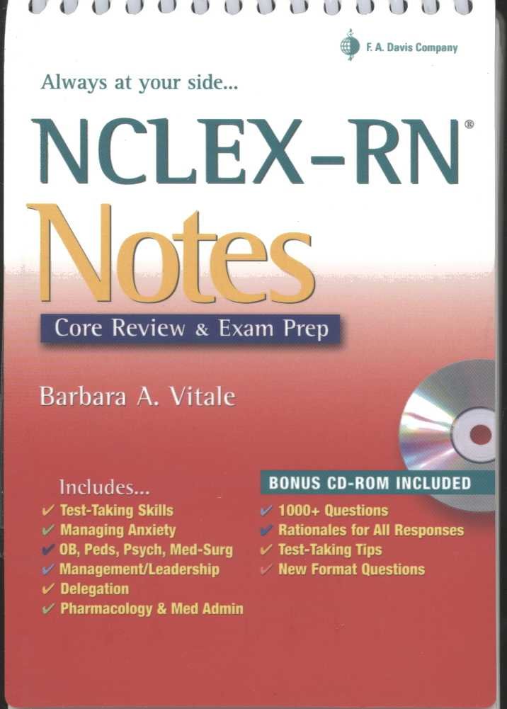 Buy NCLEX-RN Notes: Core Review & Exam Prep (Davis's Notes) — BookShops.in