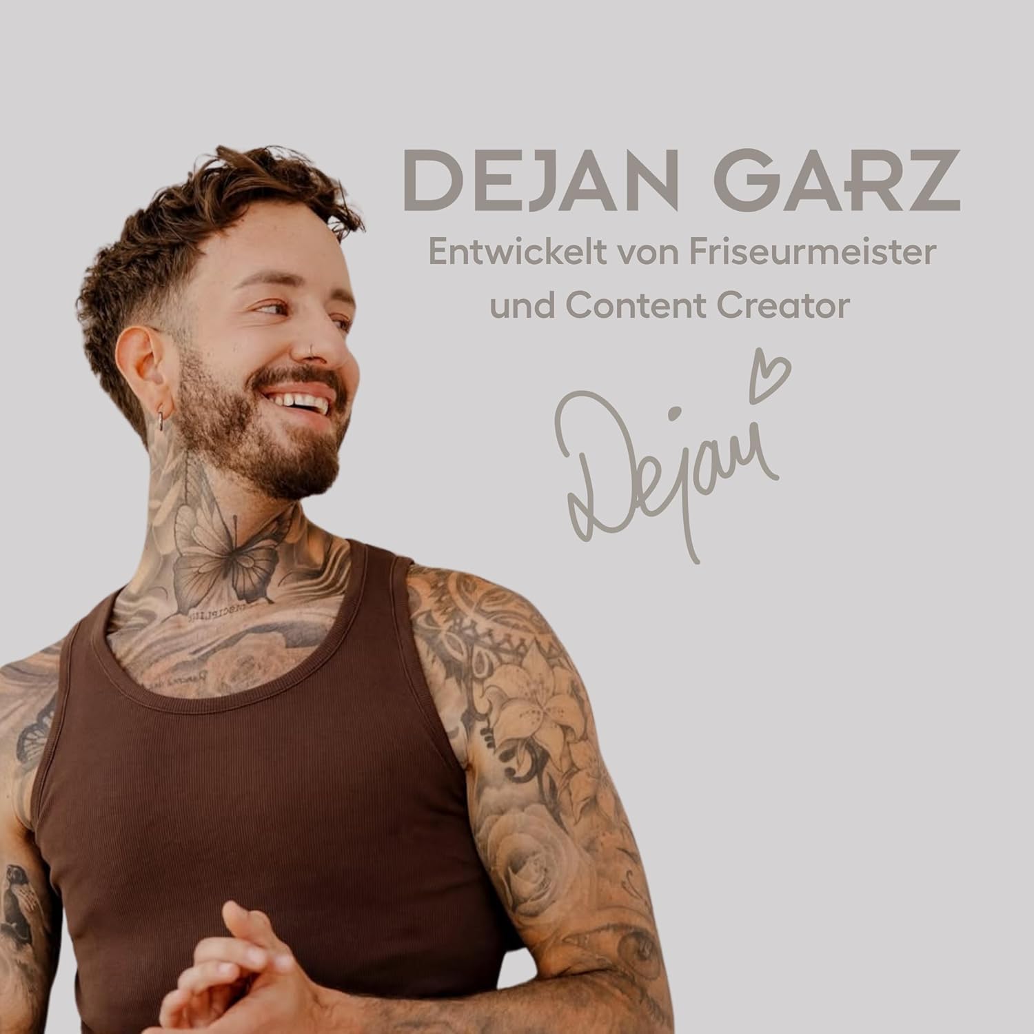 DEJAN GARZ Kopfhautpflege Set - Tiefenreinigungsshampoo, Haarspray, Serum