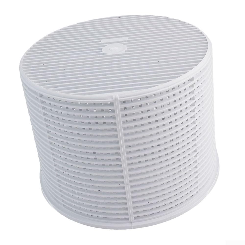 para vacío y Cesta Skimmer para Piscina para vacío y Cesta(white) | Compatible para hayward para pentair, para ajuste perfecto SPX1082CA, placa para vacío incluida, mantenimiento fácil