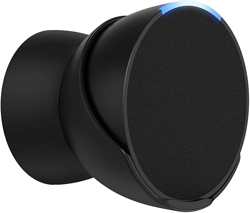 Maxonar Soporte de pared Pop para altavoz, soporte de altavoz inteligente para ahorrar espacio, gestión de cables compatible con Echo Pop, Google