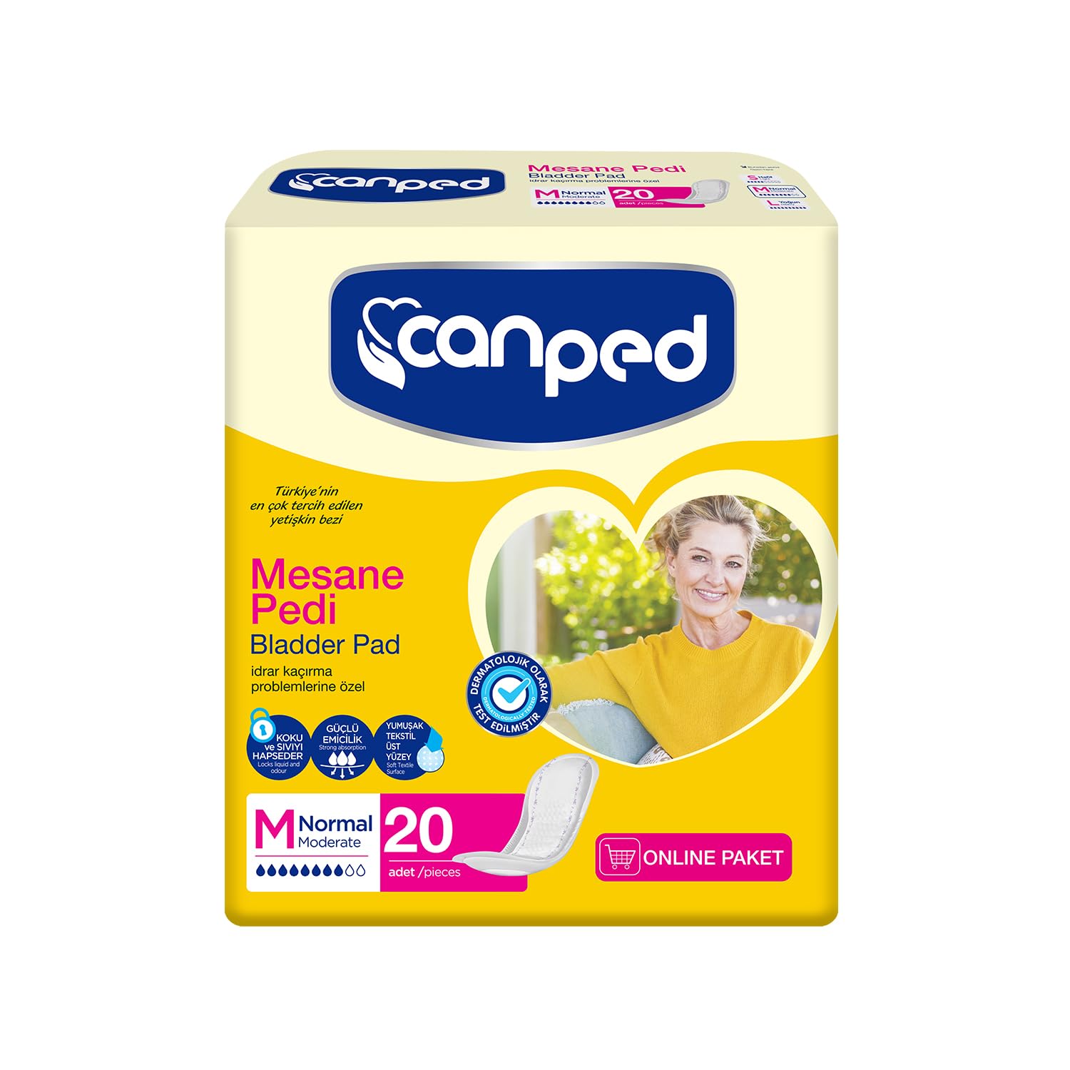 Canped Mesane Pedi Normal Tekli Paket