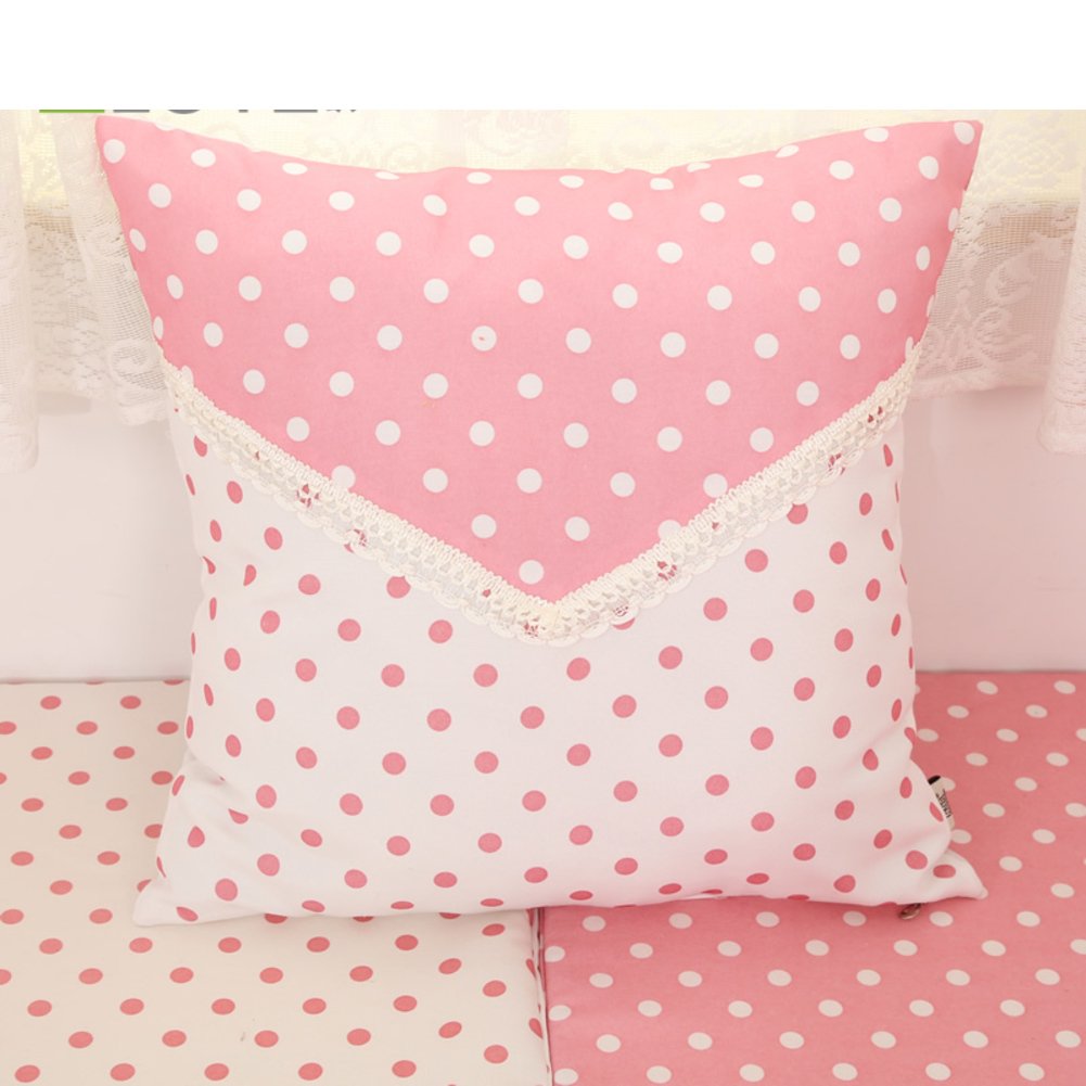 Coussin mixte 50x50cm oreiller lombaire moderne et motif géométrique de salon