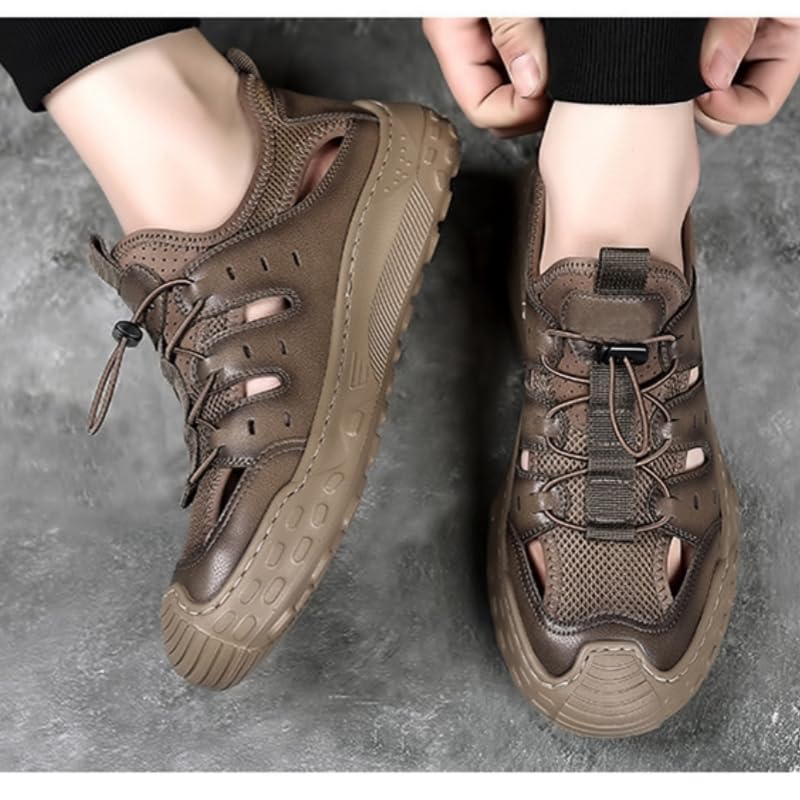 Men's fashionable outdoor soft-soled shoes - Breathable, comfortable and cool lightweight shoes, suitable for daily wear and travel use4