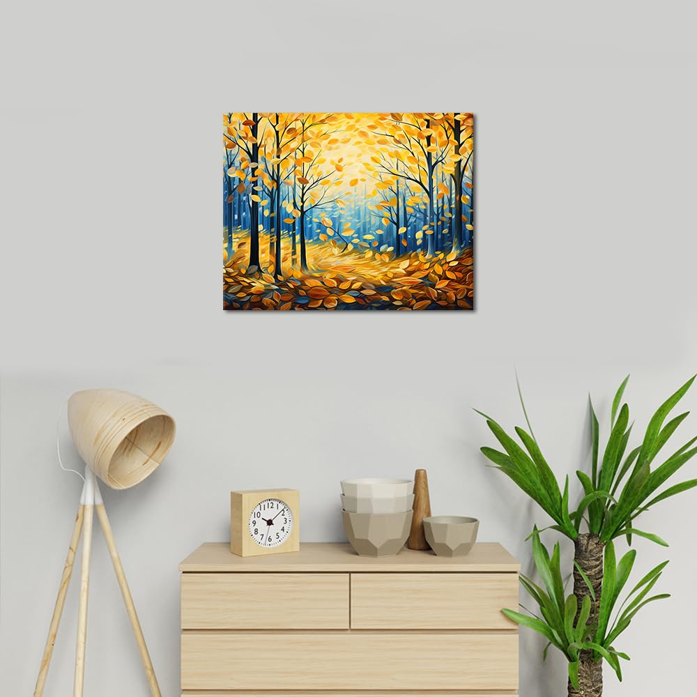 ABEUTY Malen Nach Zahlen „Morning Glory“ – DIY Ölgemälde Auf Leinwand 40x50 Cm